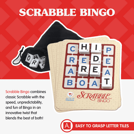 Joy for All - Scrabble BINGO