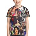 thumbnail image 1 of Selena Quintanilla Garçons Filles T-Shirt à Imprimé Graphique 3d Col Ras du Cou Manches Courtes, 1 of 7