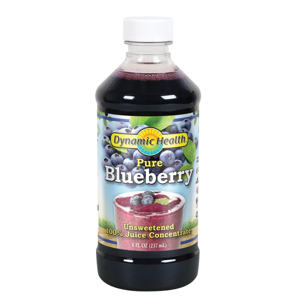 Dynamic Health Blueberry Juice Concentrate 8 Fl Oz