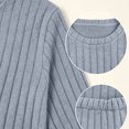 thumbnail image 5 of Matching Sets Women Clothing Fall Winter Two Piece Outfit Sets for Women Wide Leg Pants Ribbed Knit Winter Gray L, 5 of 9