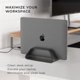 thumbnail image 3 of Soporte vertical para portátil HumanCentric para MacBook Pro/Air, 3 of 8
