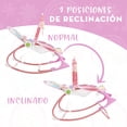 thumbnail image 2 of Brincolin Mima2 Silla Mecedora Infantil Rebond Zoo Color Rosa Cake, 2 of 5