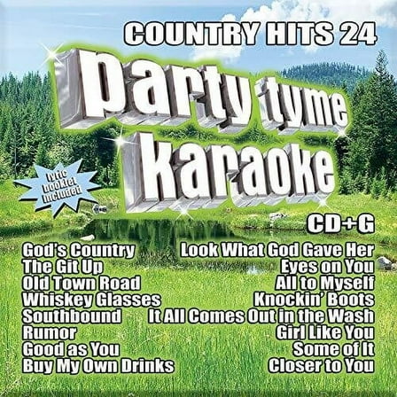 Party Tyme Karaoke: Country Hits 24 (Various Artists)