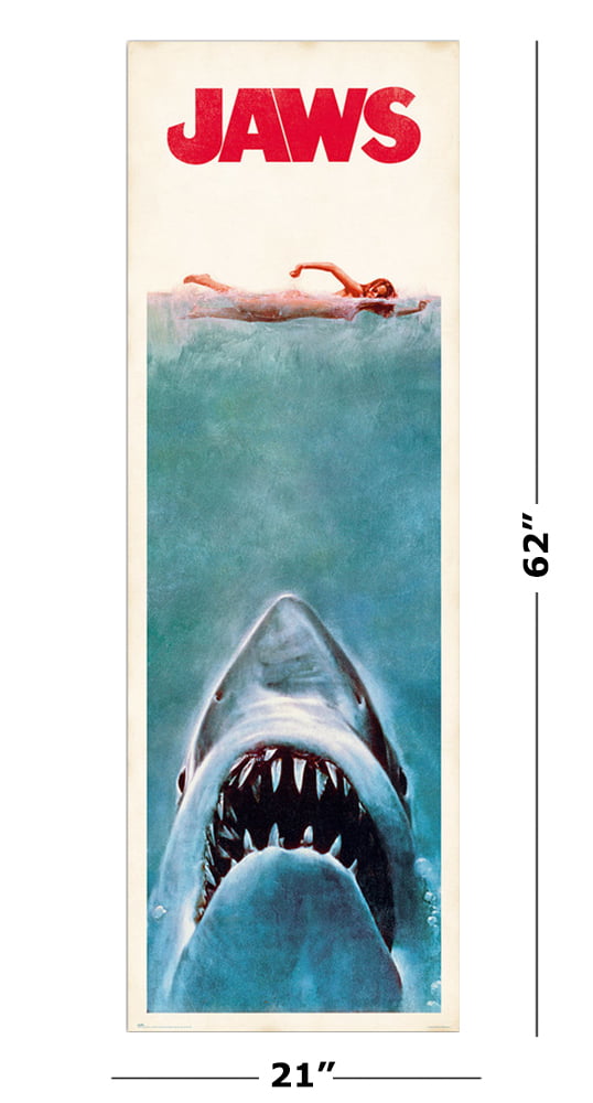 Jaws Movie Poster Great White SHARK Tote Bag Many Sizes 