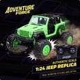 thumbnail image 4 of Adventure Force 1:24 Jeep Wrangler Rubicon Radio Controlled Vehicle, 4 of 9