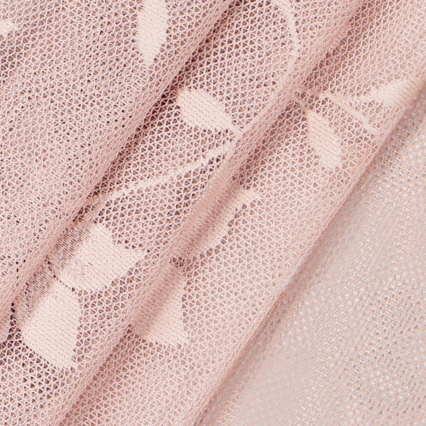 Waverly Sherry Floral Lace Sheer Rod Pocket Curtain Panel, Blush, 54 x 63