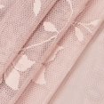 thumbnail image 6 of Waverly Sherry Floral Lace Sheer Rod Pocket Curtain Panel, Blush, 54 x 63, 6 of 7