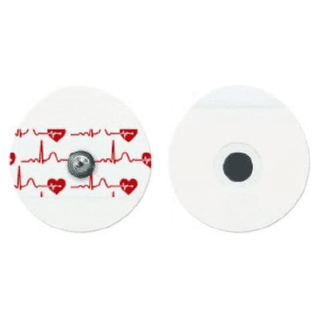 ECG Snap Electrode Monitoring Non-Radiolucent 2 Packs of 50 per Pack Bio Protech