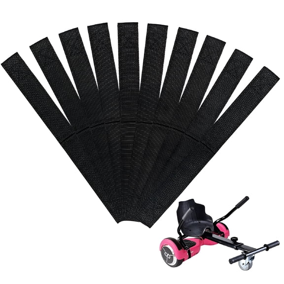 GARDVORA 10Pcs Hoverboard Accessories Straps Hoverboard Cable Tape Seat Attachment Lightweight Replacement Belts for Balance Scooter