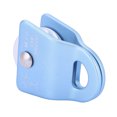 thumbnail image 3 of Equipo de seguridad para escalada con bloque de polea de cuerda giratoria única resistente de aleación de aluminio (azul), 3 of 8