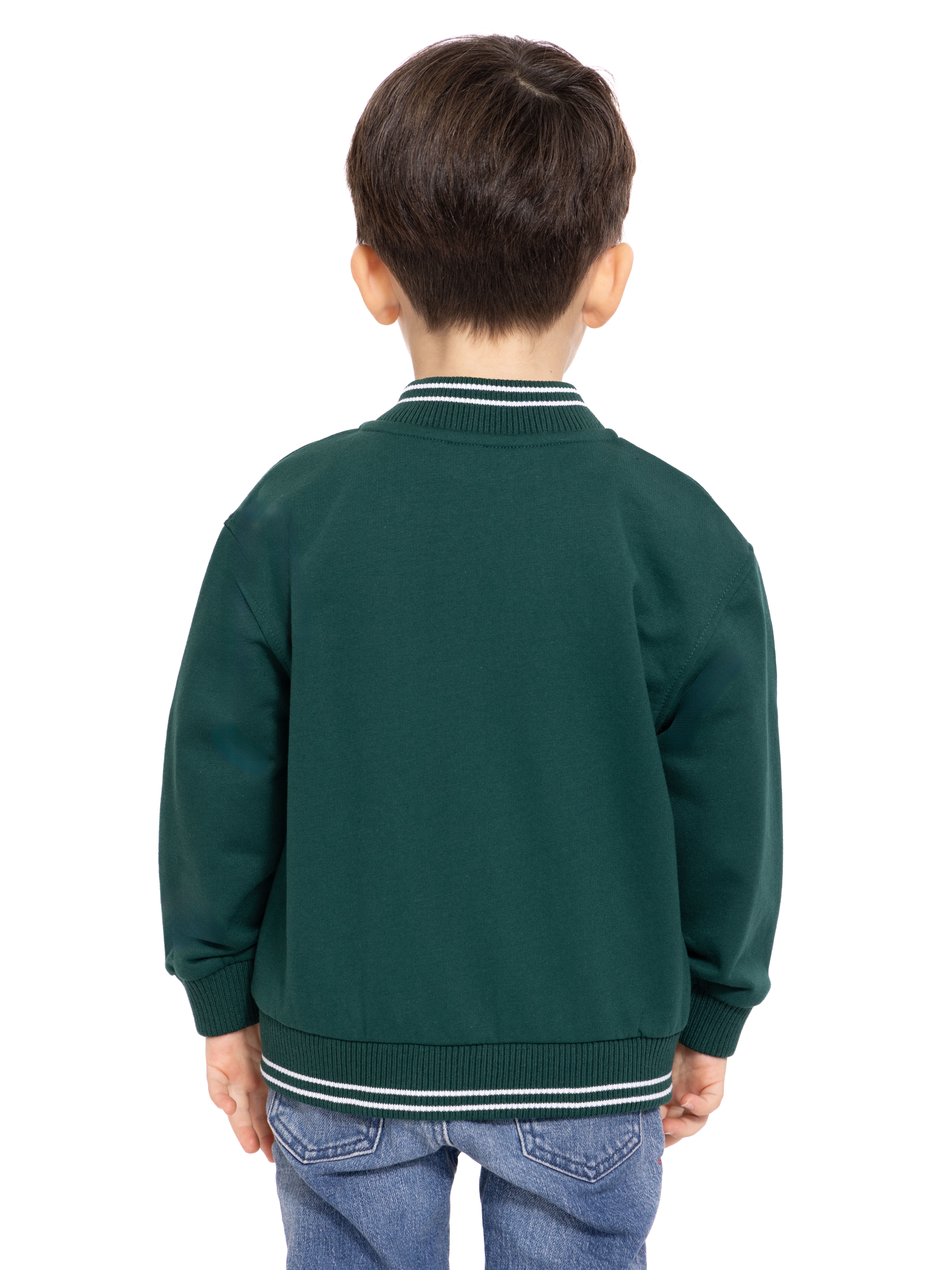 Wonder Nation Toddler Boys Varsity Bomber Jacket, Sizes 12M-5T