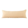 thumbnail image 3 of EVOLIVE Ultra Soft Microfiber Body Pillow Cover/Pillowcases 21"x54" with Hidden Zipper Closure (Taupe), 3 of 4
