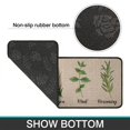 thumbnail image 6 of Parsley Sage Tarragon Mint Rosemary Decorative Kitchen Mats Set Of 2, Seasonal Holiday Party Low-Profile Floor Mat for Home Kitchen - 17x47 and 17x30 Inch, 6 of 7