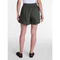 thumbnail image 4 of Time and Tru Women’s Mid Rise Poplin Shorts, Sizes XS-XXXL, 4 of 6