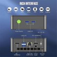 thumbnail image 4 of G3 Plus Mini PC N150 8GB+512GB DDR4 WiFi6+BT5.2 Support Mini PC Office Gamer Computer EU Plug, 4 of 5