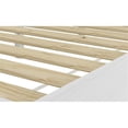 thumbnail image 4 of Pemberly Row Modern / Contemporary King White Wood Platform Bed, 4 of 11