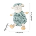 thumbnail image 3 of Weloille Lamb Shaped Hand Towel 1 Piece, High Absorbent Fluffy Microfiber Towel, Fast-Drying Adorable Decorative Hanging Towel, for Bathroom, Kitchen, Washroom and Home Daily Use, 3 of 6
