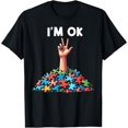 thumbnail image 2 of 100% Cotton Unisex Jigsaw Puzzle Puzzler Funny Puzzle Lover T-Shirt, 2 of 5