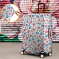 thumbnail image 4 of Pioneer Flower Floral Print Pattern Luggage Cover Fashion Suitcase Cover Baggage Covers Fit 25-28 Inch Luggage (Go Travel), 4 of 5