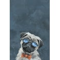 thumbnail image 2 of Marmont Hill "Detective Pug" Painting Print on Wrapped Canvas, 2 of 5