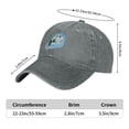 thumbnail image 4 of ZICANCN Sports Snowboarder Casquette de Baseball Réglable Femmes, Chapeaux pour Hommes Adulte Lavé Coton Denim Baseball Caps Mode, 4 of 6