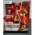thumbnail image 3 of Figuras de acción de Bandai Sh Figuarts Shf One Piece, Monkey D Luffy, Romance Dawn, 100% originales, colección de juguetes de modelos de anime, 3 of 5