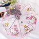 thumbnail image 2 of Sarnio-Paraguas automático portátil, sombrilla transparente plegable automática, Hello Kitty, Kuromi Cinnamoroll My Melody, Y2K2682, 2 of 5