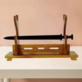 thumbnail image 2 of Samurai Sword Display Wood Katana Stand Holder 2 Capas Sunnimix Soporte de espada, 2 of 8
