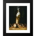 thumbnail image 2 of Eugène Grandsire 14x18 Black Modern Framed Museum Art Print Titled - The Alley of Feuillants, at the Tuileries, Under the Second Empire (1860), 2 of 5