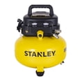 thumbnail image 1 of Compresor Stanley Sin Aceite Pancake 6 Gal 1HP 210601-B3, 1 of 5