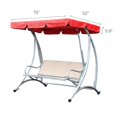 thumbnail image 3 of Sonducket Sólido exterior impermeable verano jardín patio columpio toldo sólido columpio carpa Gazebo dosel herramientas y accesorios al aire carpas Numero 3, 3 of 5