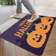 thumbnail image 3 of Pumpkin Spooky Door Mat,Durable Absorbent Happy Halloween Mat 17x30 Inch Floor Mat for Outdoor Entrance Entry Entryway, 3 of 6