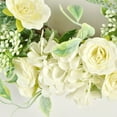 thumbnail image 5 of Corona artificial, anillo para puerta de boda, adornos para fotografía al aire libre, accesorios para boda, flores de seda, flores falsas, decoración de ventanas, arte floral, 5 of 5