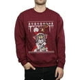 thumbnail image 3 of Tom And Jerry Mens Christmas Fair Isle Sweatshirt, 3 of 5