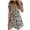 White, variant on Women’s Casual Dress for Everyday Wear Modern Leopard Print Wrap Midi Dress for Party and Club Lightweight Lightweight Red XL