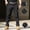 Black, variant on Tactical Pants for Men Water Resistant Hiking Cargo Pants Multi Pockets Stretch Waterproof Quick Dry Work Pants,Black(L)