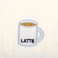 thumbnail image 4 of Unique Bargains Cute Cartoon Pattern Decorative Hand Towels Beige-Coffee 2-Piece, 4 of 5