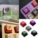 thumbnail image 2 of Aluminium Alloy Metal Keycap Original Profile Keycap Featuring Colorful Heart Pattern for Mechanical Keyboards Silver, 2 of 4