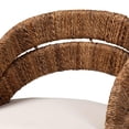 thumbnail image 5 of bali & pari Ubud Bohemian Natural Seagrass and Mahogany Wood Dining Chair, 5 of 6