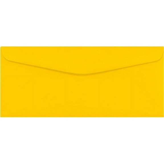 LUXPaper #9 Regular Envelopes, 3 7/8 x 8 7/8, Sunflower, 500/Pack