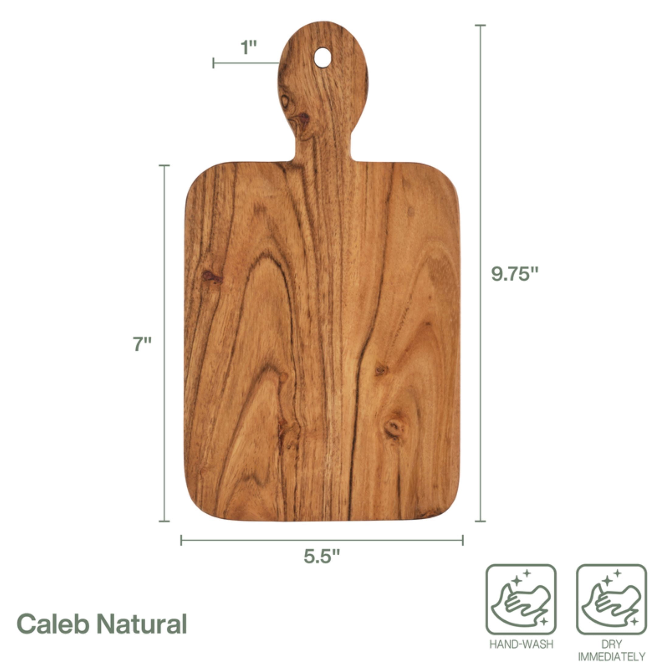 Fitz and Floyd Caleb Natural Mini Serve Boards (Set of 4)