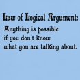 thumbnail image 3 of CafePress - Law Of Logical Argument Light T Shirt - Light T-Shirt - CP, 3 of 4