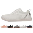 thumbnail image 4 of AUDeals Barefoot Shoes for Men and Women, Wide Toe Box Trainers with Zero Drop Sole for Running and Walking (White, 7.5), 4 of 6
