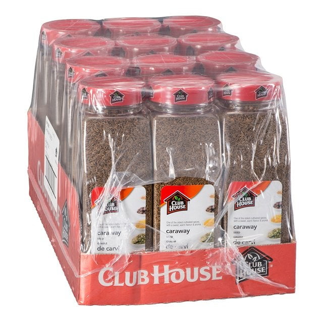 Clubhouse Whole Caraway Seeds | 550G/Unit, 12 Units/Case