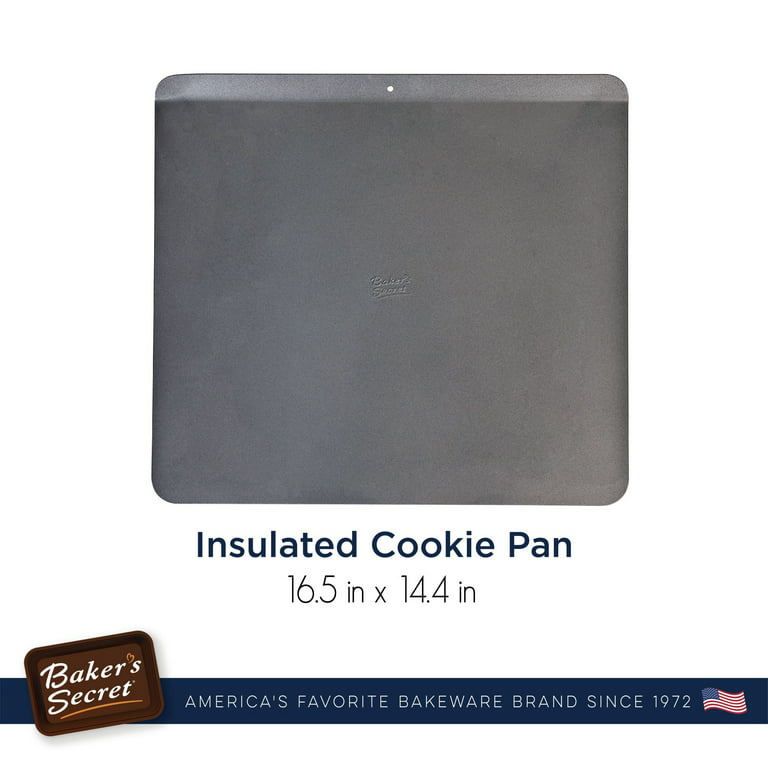 Baker's Secret Insulated Cookie Sheet - Black
