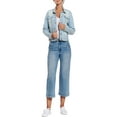 thumbnail image 2 of Dollhouse Women's Juniors Basic Denim Jacket, 2 of 4