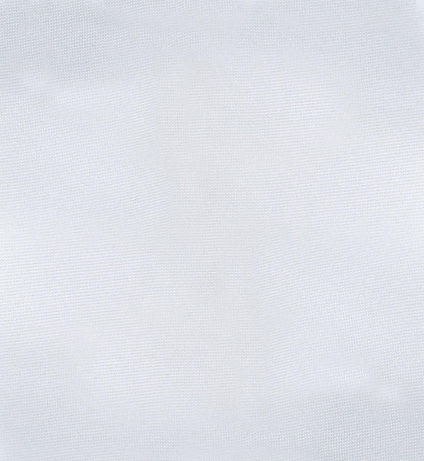 Loft Living Vizby European Voile Sheer Rod Pocket Curtain Pair each 56" x 95" in White