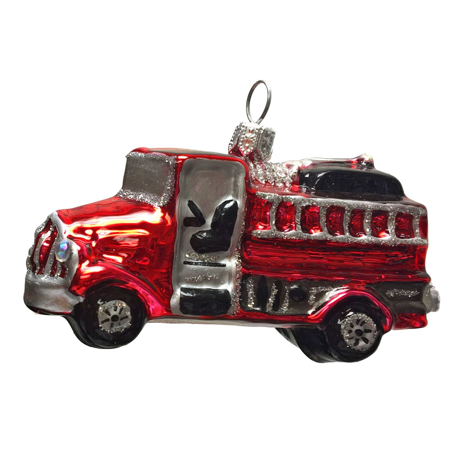 * NEW VW BEETLE BUG CONCEPT CONVERTIBLE IMPORT GERMAN RED CHRISTMAS ORNAMENT 