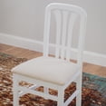 thumbnail image 2 of Linon Pamela White Grey Uph Seat, 2 of 18