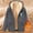 Gray, variant on KeShDi Mens Hoodie Fashionable Men's Casual Long Sleeved Hooded Solid Color Zipper Cardigan Jacket Black 3X